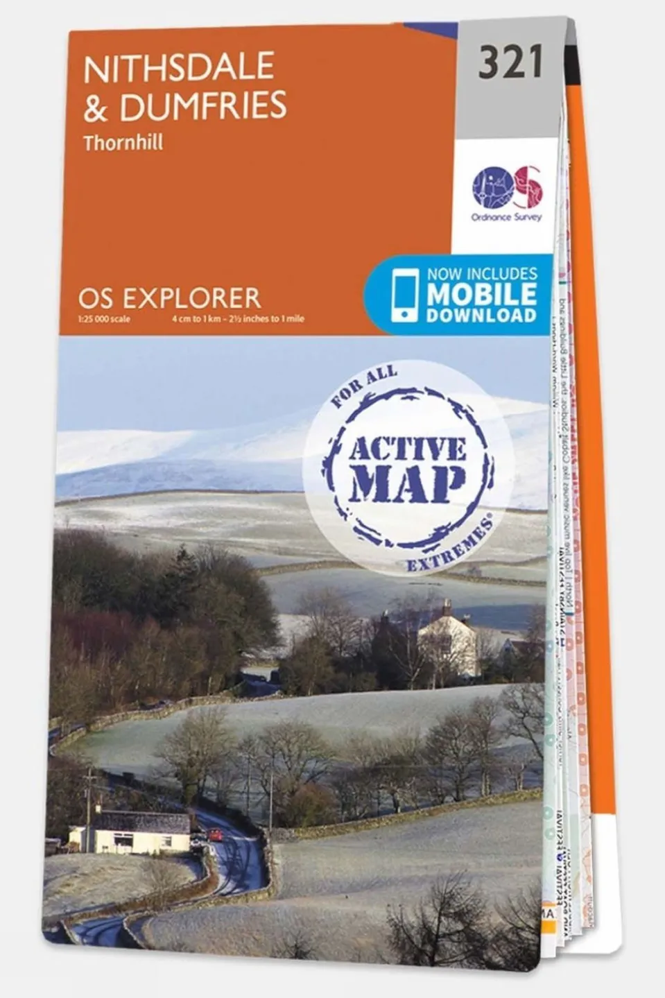 Active Explorer Map 321 Nithsdale and Dumfries