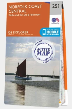 Active Explorer Map 251 Norfolk Coast Central