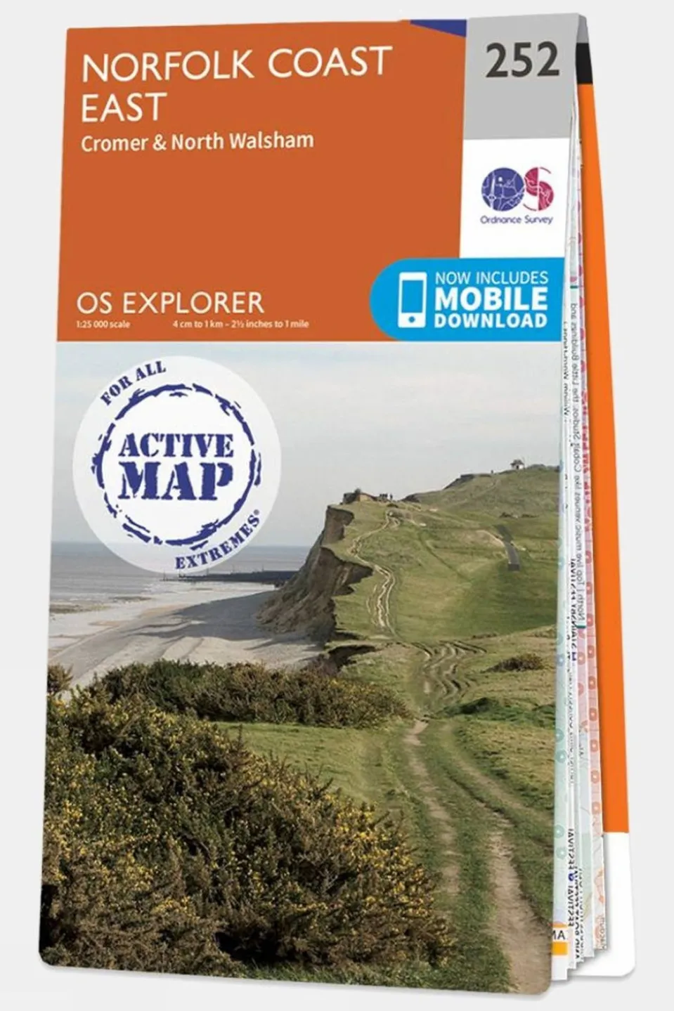 Active Explorer Map 252 Norfolk Coast East