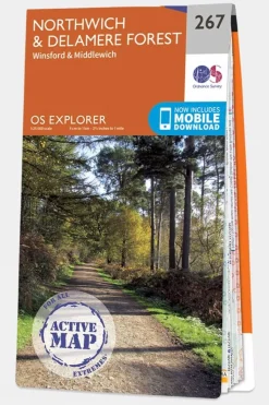 Active Explorer Map 267 Northwich and Delamere Forest