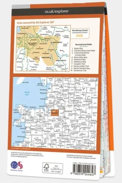 Active Explorer Map 267 Northwich and Delamere Forest