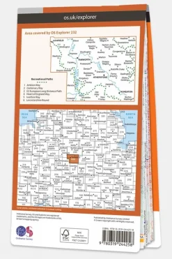 Active Explorer Map 232 Nuneaton and Tamworth