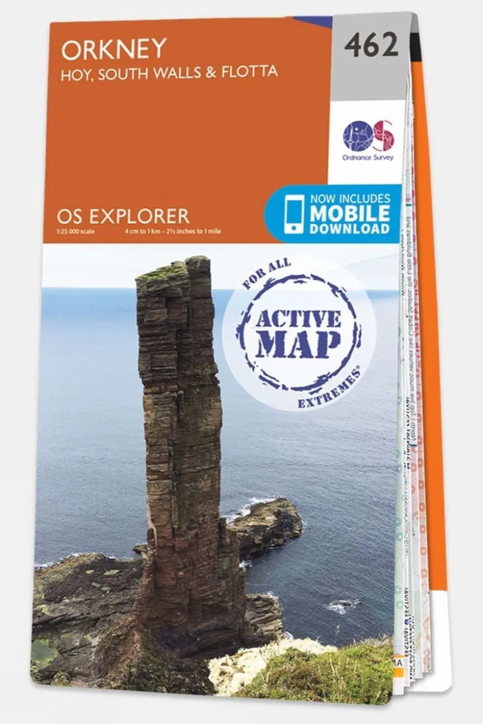 Active Explorer Map 462 Orkney - Hoy, South Walls and Flotta