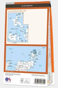 Active Explorer Map 464 Orkney - Westray, Papa Westray, Rousay, Egilsay and Wyre