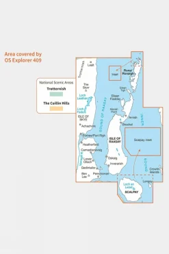Active Explorer Map 409 Raasay, Rona and Scalpay