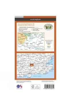 Active Explorer Map 159 Reading, Wokingham and Pangbourne