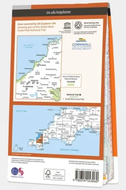 Active Explorer Map 104 Redruth and St Agnes