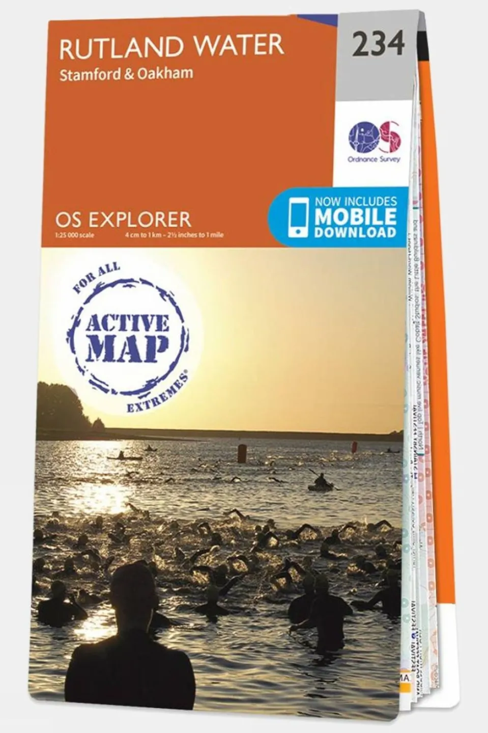 Active Explorer Map 234 Rutland Water