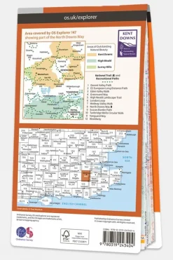 Active Explorer Map 147 Sevenoaks and Tonbridge