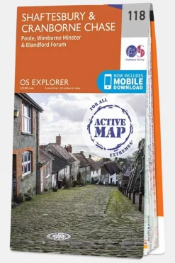 Active Explorer Map 118 Shaftesbury and Cranborne Chase