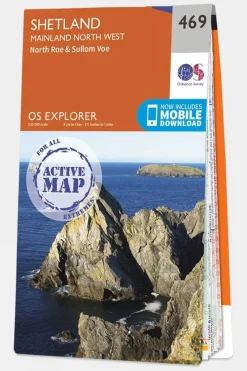 Active Explorer Map 469 Shetland - Mainland North West