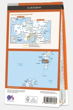 Active Explorer Map 467 Shetland - Mainland Central