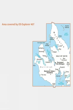 Active Explorer Map 407 Skye - Dunvegan