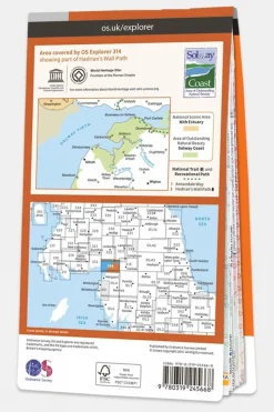 Active Explorer Map 314 Solway Firth