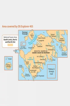 Active Explorer Map 455 South Harris
