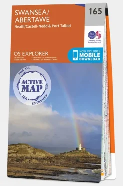 Active Explorer Map 165 Swansea