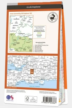 Active Explorer Map 143 Warminster and Trowbridge