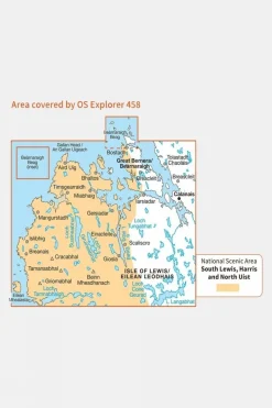 Active Explorer Map 458 West Lewis
