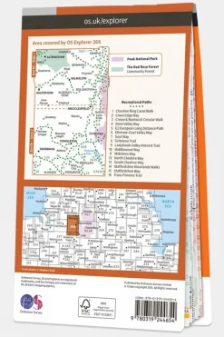 Active Explorer Map 268 Wilmslow, Macclesfield and Congleton
