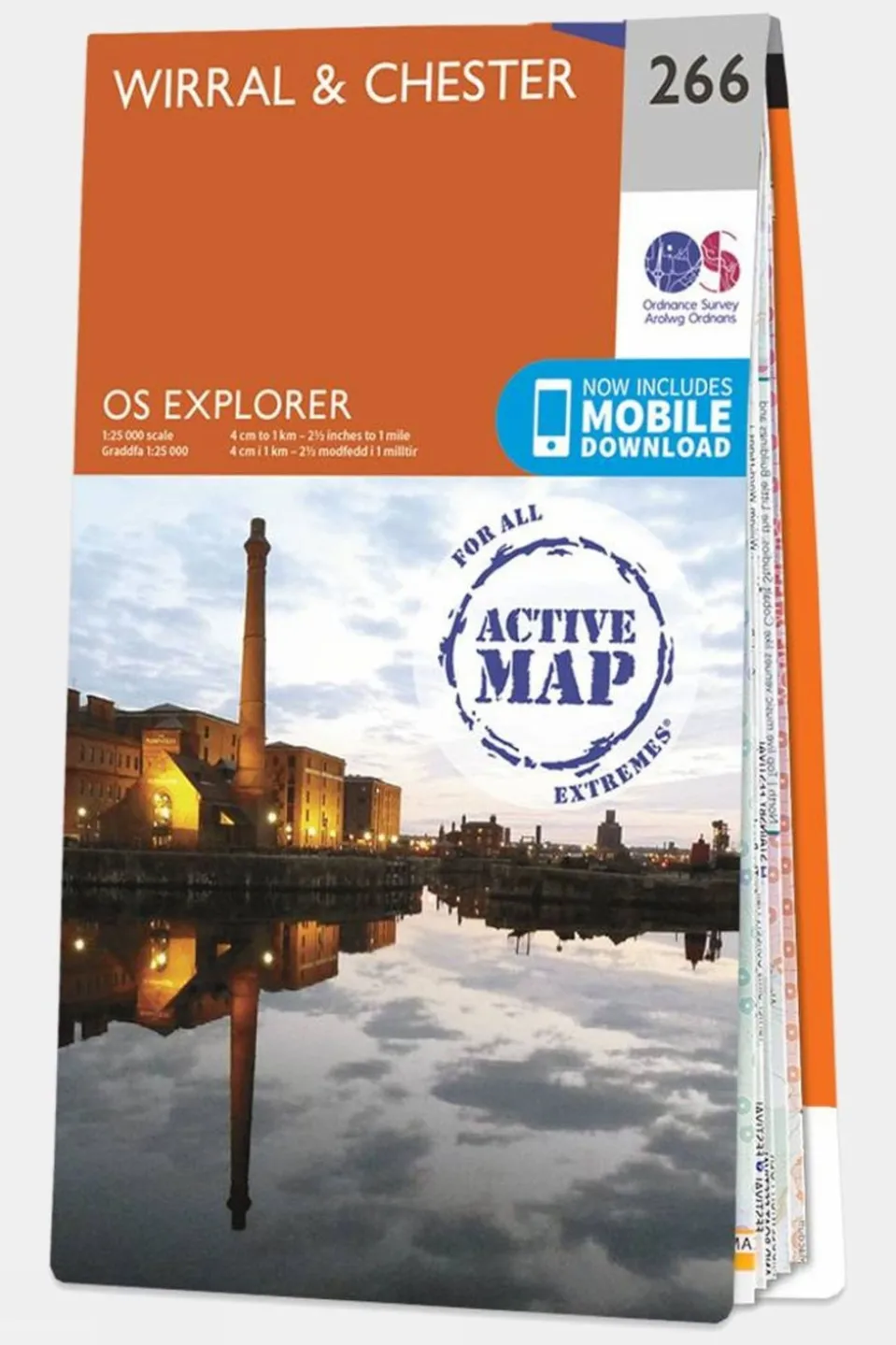 Active Explorer Map 266 Wirral and Chester