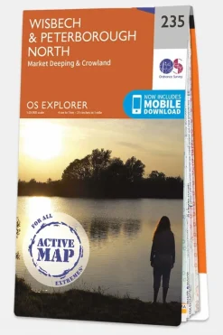Active Explorer Map 235 Wisbech and Peterborough North