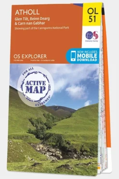 Active Explorer Map OL51 Atholl