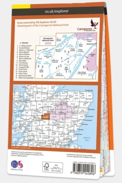Active Explorer Map OL50 Ben Alder, Loch Ericht and Loch Laggan