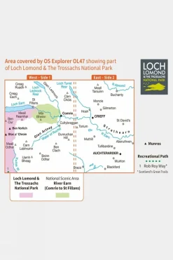 Active Explorer Map OL47 Crieff, Comrie and Glen Artney