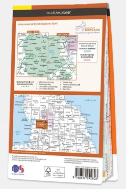 Active Explorer Map OL41 Forest of Bowland and Ribblesdale
