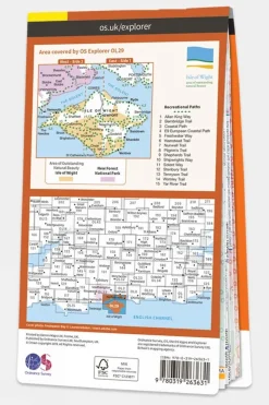 Active Explorer Map OL29 Isle of Wight