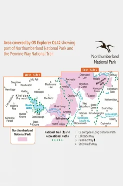 Active Explorer Map OL42 Kielder Water and Forest