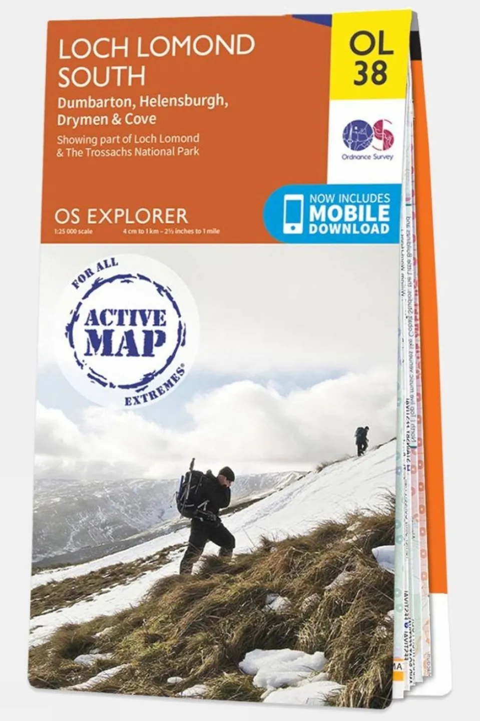 Active Explorer Map OL38 Loch Lomond South