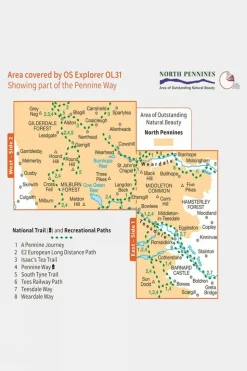 Active Explorer Map OL31 North Pennines