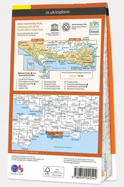 Active Explorer Map OL15 Purbeck and South Dorset