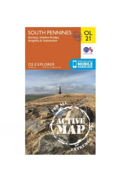 Active Explorer Map OL21 South Pennines