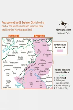 Active Explorer Map OL16 The Cheviot Hills
