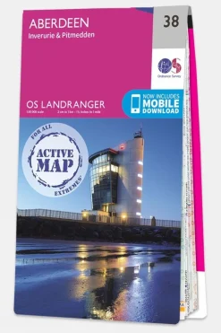 Active Landranger Map 38 Aberdeen
