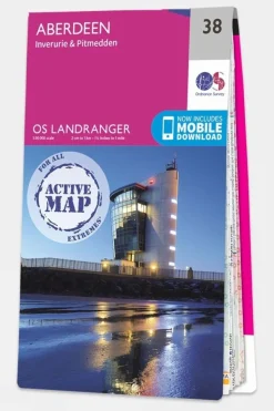 Active Landranger Map 38 Aberdeen