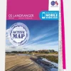 Active Landranger Map 81 Alnwick and Morpeth