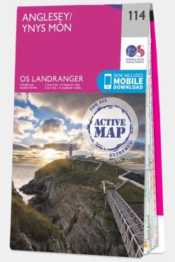 Active Landranger Map 114 Anglesey