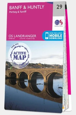 Active Landranger Map 29 Banff and Huntly