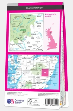 Active Landranger Map 44 Ballater and Glen Clova