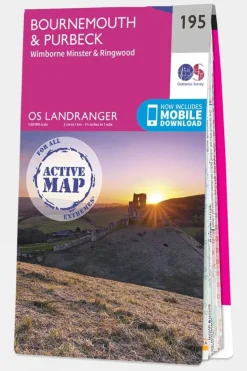 Active Landranger Map 195 Bournemouth and Purbeck