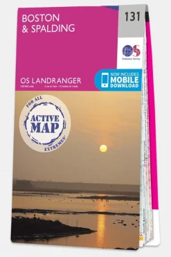 Active Landranger Map 131 Boston and Spalding
