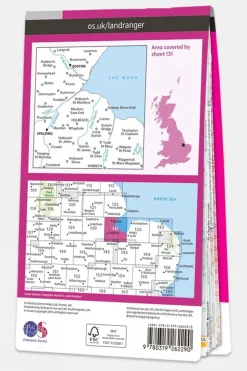Active Landranger Map 131 Boston and Spalding