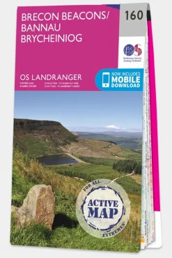 Active Landranger Map 160 Brecon Beacons