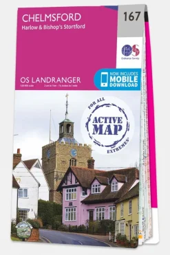 Active Landranger Map 167 Chelmsford
