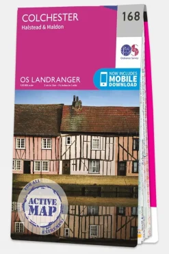 Active Landranger Map 168 Colchester