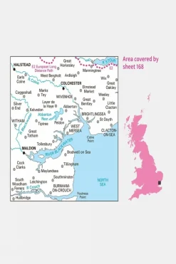 Active Landranger Map 168 Colchester