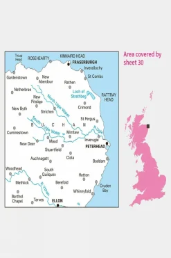 Active Landranger Map 30 Fraserburgh